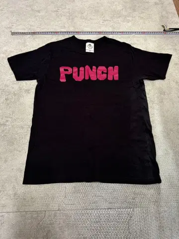 PUNCH T셔츠 XS 사이즈 블랙