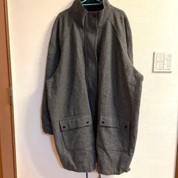 울 혼방 안감 실크 그레이 자켓