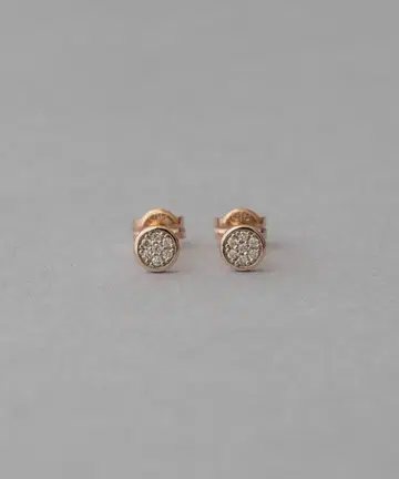 ete K10 브릴리언트 다이아몬드 귀걸이