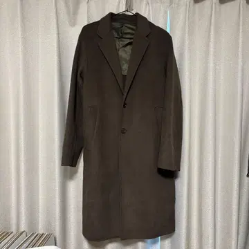 브라운 체스터 코트 유나이티드 애로우즈