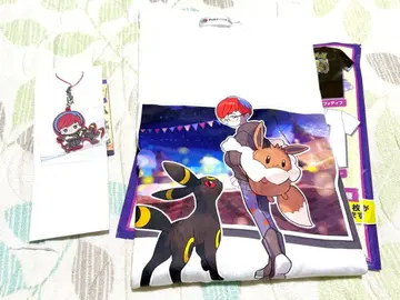 버튼 & 블래키 T셔츠 러버 스트랩