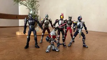 가면라이더 피규어 6체 세트