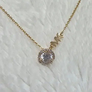 MICHAEL KORS 파베 스터드 목걸이 지르코니아 고급