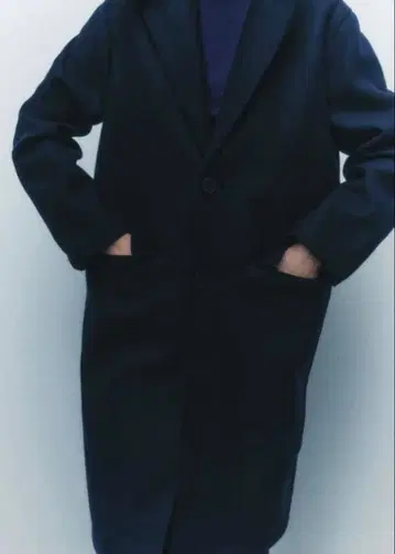 택 포함 새상품 ZARA 오버 코트