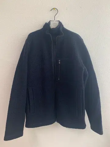 SUNSPEL 사스펠 울 지퍼 자켓 네이비