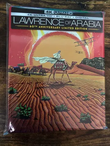 아라비아의 로렌스 스틸북 4K UHD+Blu-ray 4장 세트