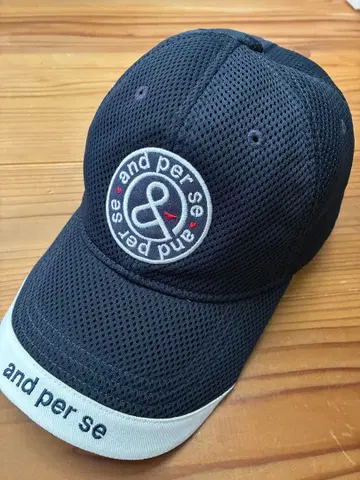 and per se 골프 캡 네이비 메쉬 앤퍼시 CAP