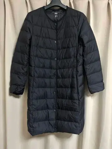 유니클로 울트라 라이트 다운 컴팩트 롱 코트 롱 다운 자켓