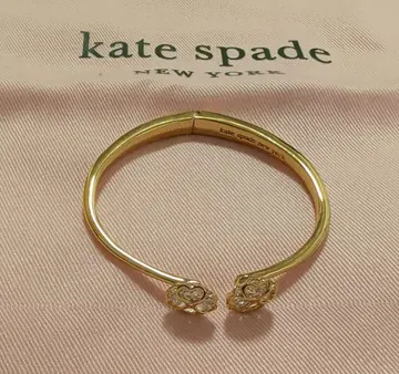 [ kate spade ] 썸씽 스파클리 스페이드 힌지 커프