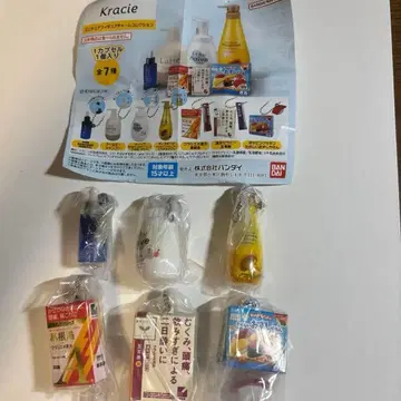 Kracie 미니어처 피규어 참 컬렉션 6개