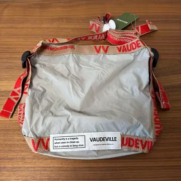 VAUDEVILLE 나일론 로고 테이프 숄더백