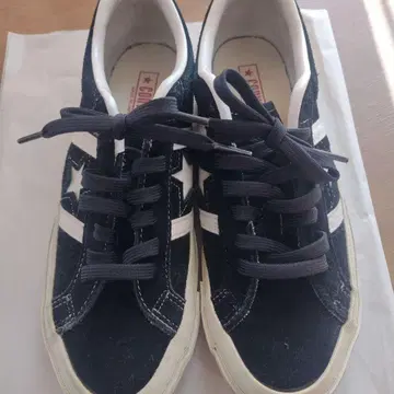 ALL STAR 블랙 스웨이드 스니커즈