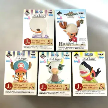 원피스 치비큥 캐릭터 피규어 5종 세트
