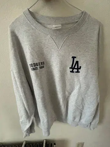 로스앤젤레스 다저스 맨투맨 그레이