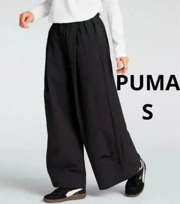 [ 새상품 ] PUMA 우먼 T7 우븐 팬츠 블랙 S size