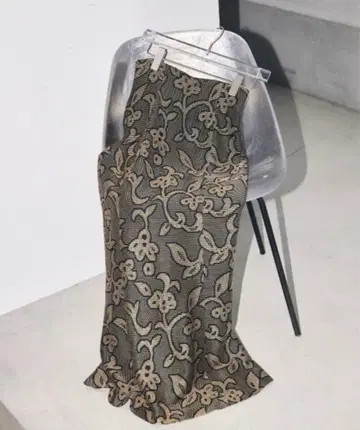 TODAYFUL 자카드 리프 펜슬 스커트 38