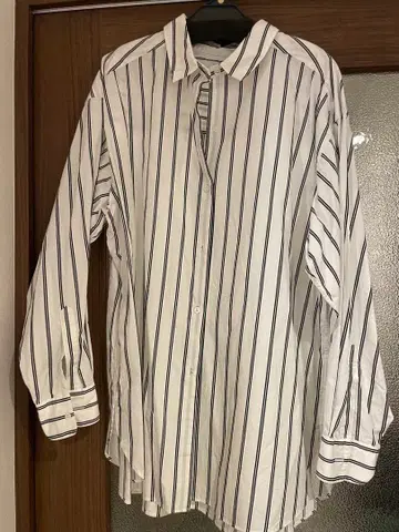 FRAMe WORK 프레임워크 스트라이프 셔츠 루즈 실루엣