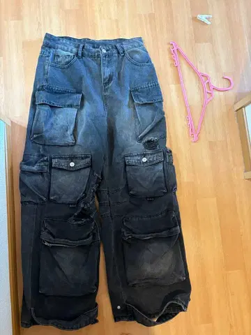 카고 팬츠 다크 그레이 XL