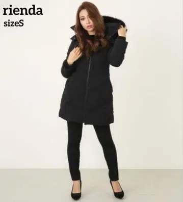 rienda 리엔다 faux fur 스트레치 다운 코트
