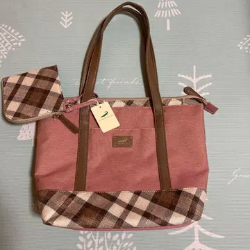 CROCODILE 핑크 토트백