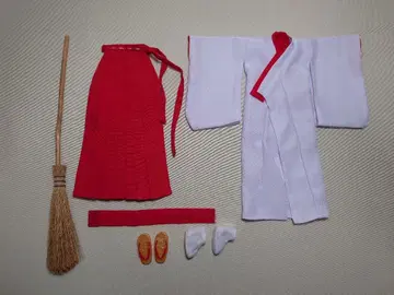AZONE 1/6 무녀 의류 세트 + 빗자루 PNM용