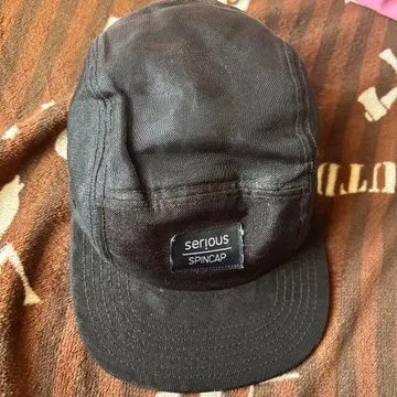 serious SPINCAP 블랙 캡 빈티지