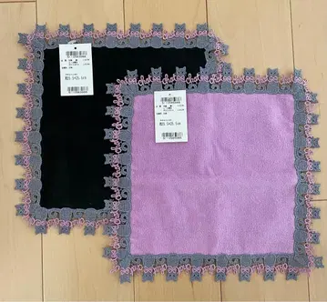 치카자와 레이스 손수건 로시안 블루 2장 세트