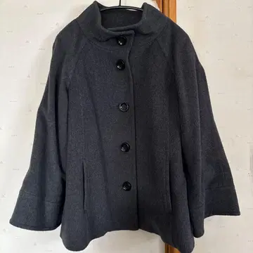 리미티드 에디션 그레이 울 캐주얼 코트