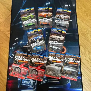 핫휠 와일드 스피드 브라이언 도미니크 세트