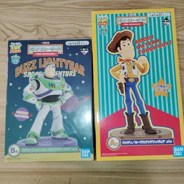 미개봉 토이스토리 제일복권 a상과 b상 세트 우디 버즈