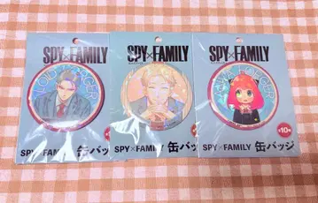 스파이 패밀리 캔뱃지 모음