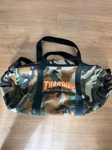 THRASHER 카모플라쥬 보스턴 백