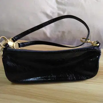 황실 어용 덴하마노 숄더백 2way 에나멜 블랙