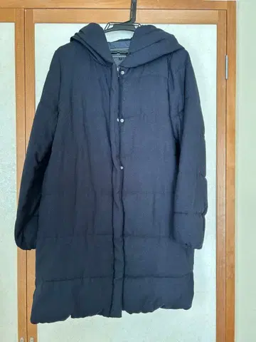 HusHusH 충전솜 후디드 코트