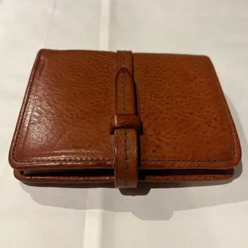 genten 토스카 접이식 지갑 브라운