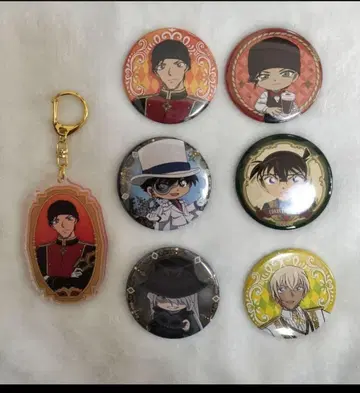 명탐정 코난  캔뱃지 호텔 뉴오타니 영국풍 아크링 키링