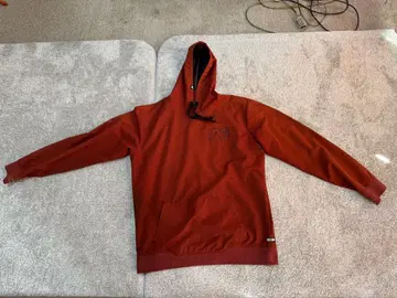 AG 다크 오렌지 후드 부착 후드티