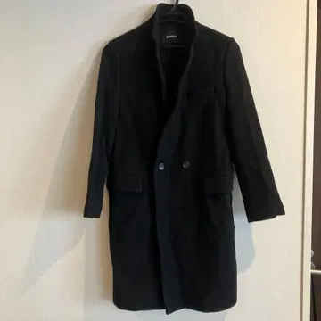 ZUCCa 블랙 롱 코트 M