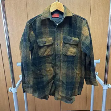 Sears 울 자켓 울 셔츠 빈티지 구제 의류