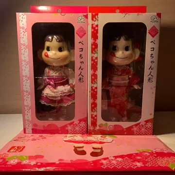 FUJIYA 페코짱 인형 2체 세트