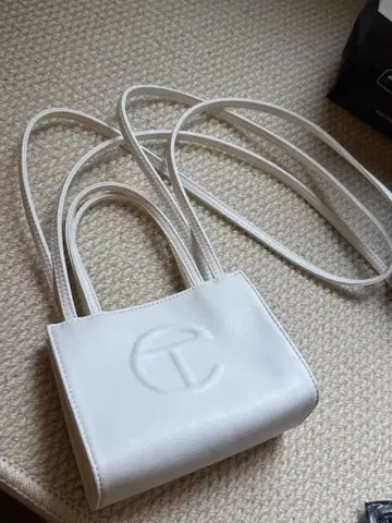 TELEAR 숄더백 화이트