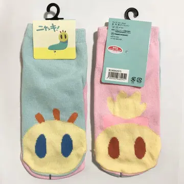 냐키! 핑크짱 양말 삭스 2족 세트