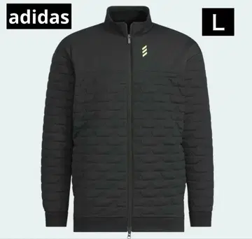 아디다스 골프 새상품 남성용 충전솜 보온 아우터 블루종 L 사이즈