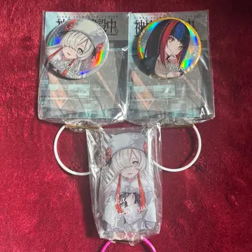 카미츠바키시 건설 중. 오로라 BIG 캔뱃지 클리어 멀티 케이스