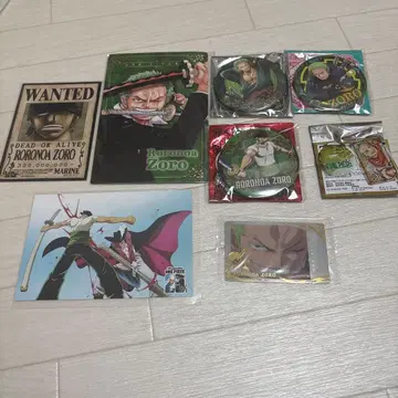 원피스 조로 벌스데이 주얼리 캔뱃지 야라칸 캔뱃지 브로마이드