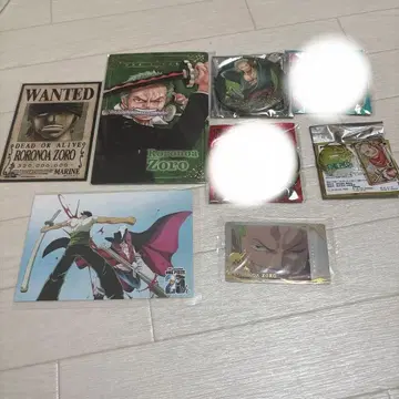 원피스 조로 벌스데이 주얼리 캔뱃지 브로마이드