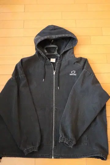 Who's Who gallery 다크 그레이 후드 부착 자켓 L 사이즈