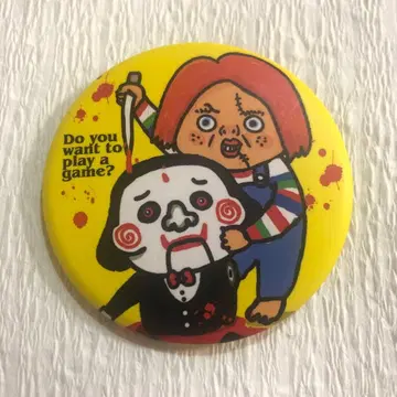 처키 & 직쏘 캔뱃지 Movies