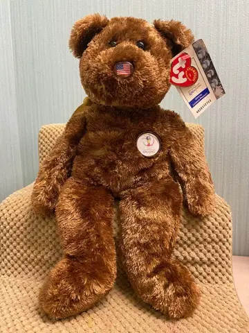 Ty 봉제 인형 2002 FIFA 월드컵 비니 베이비스 미국