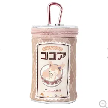 카라비너 미니 파우치 코코아 에네코 피카피카마트